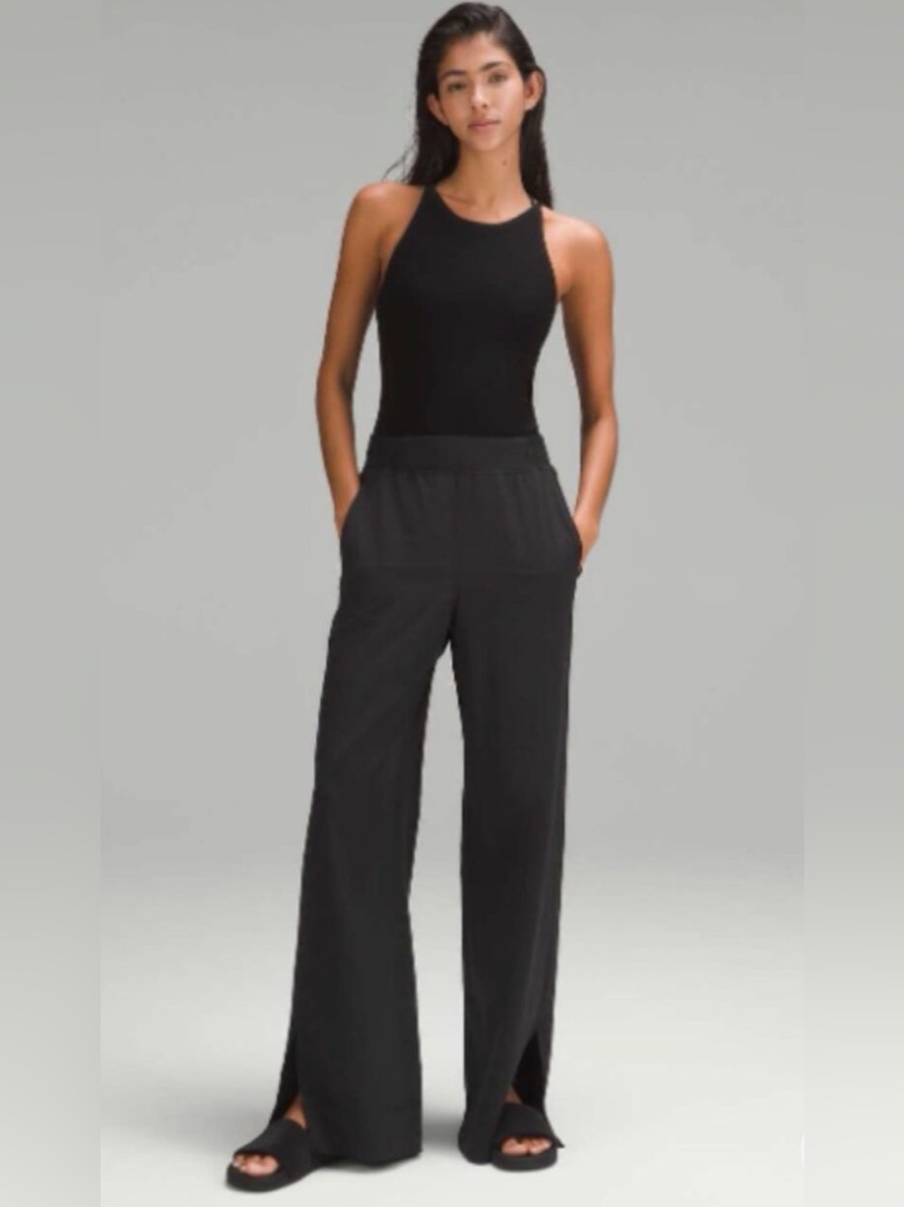Lululemon Stretch Woven Wide-Leg High-Rise Pant